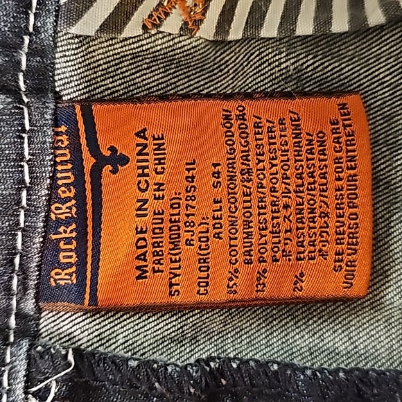 Rock Revival Adele Skinny Jeans. Womens Size: Waist 27x34 Inseam. - Picture 8 of 10